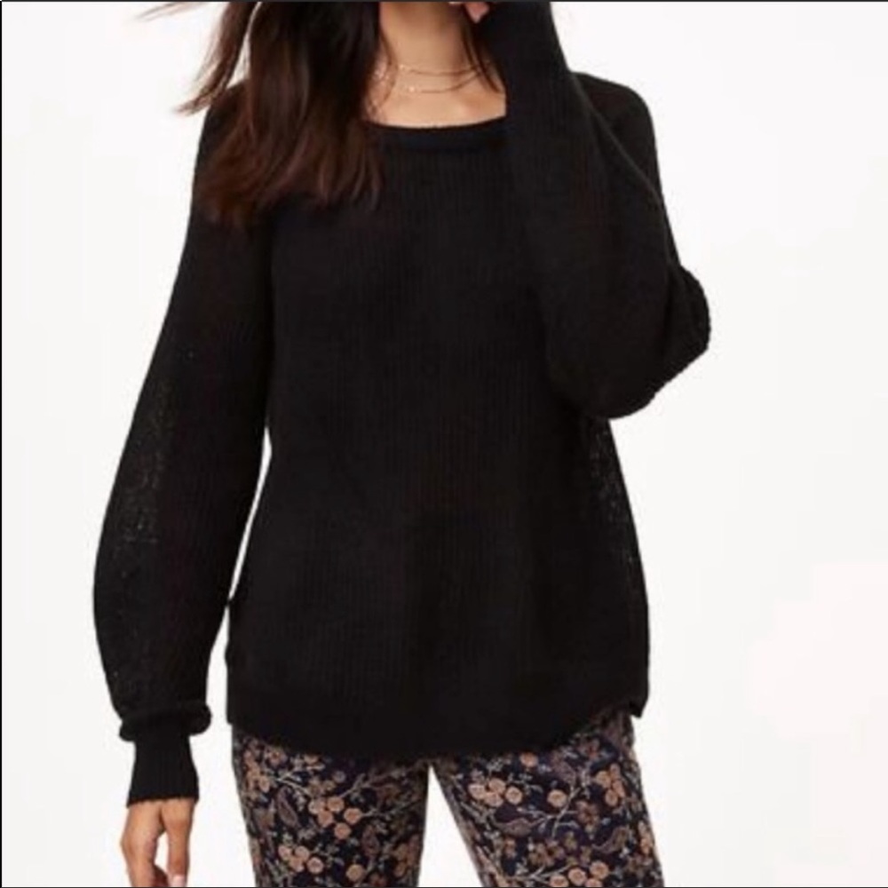 NWT LOFT Balloon Sleeve Sweater